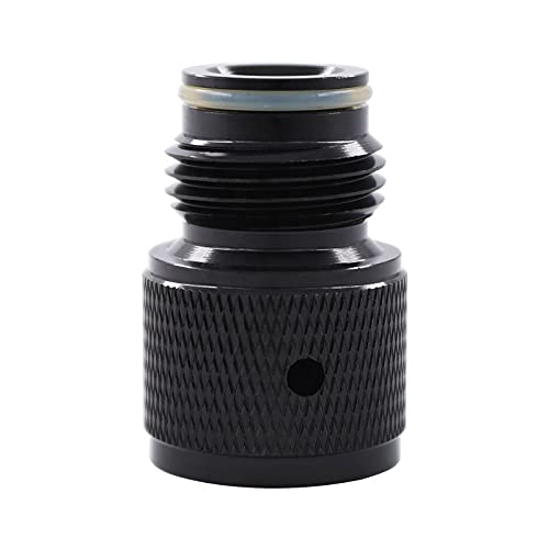 88/90 Gram CO2 Cylinder Adaptor  - Black